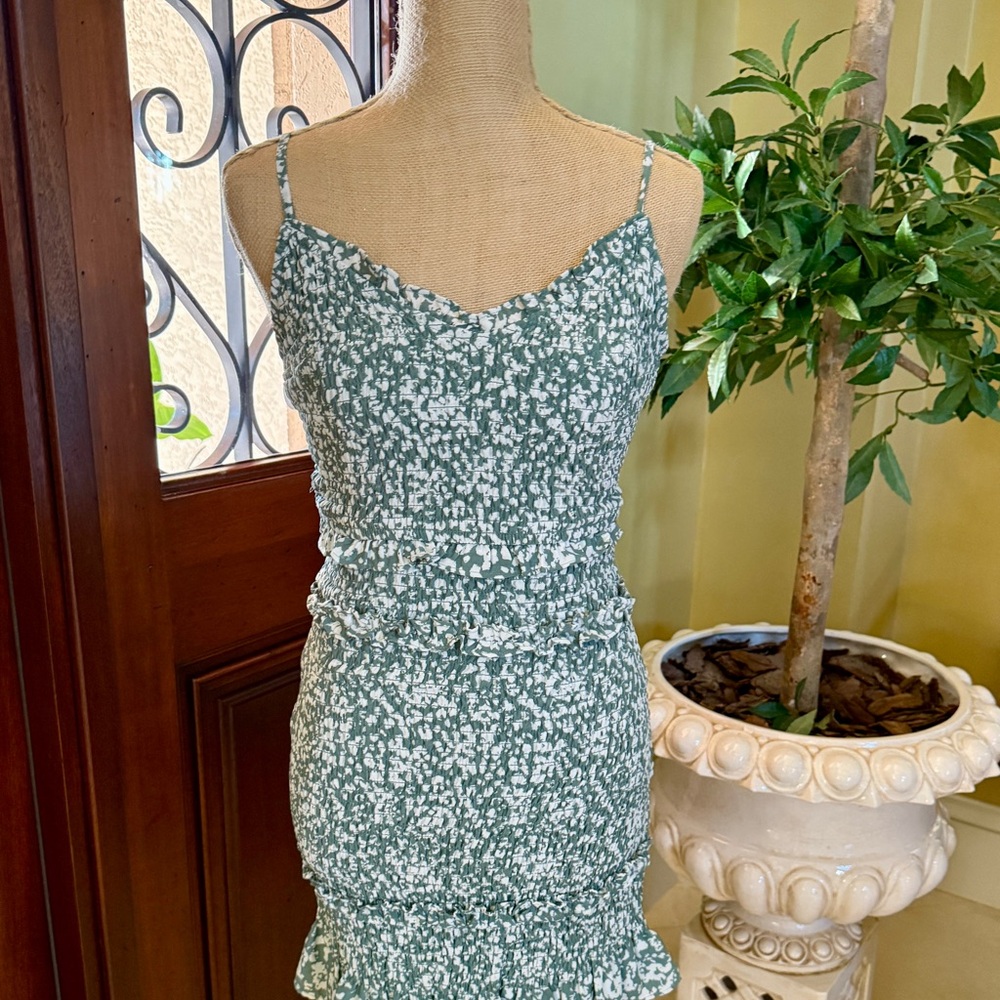 Abercrombie & Fitch Ruched Mini Dress